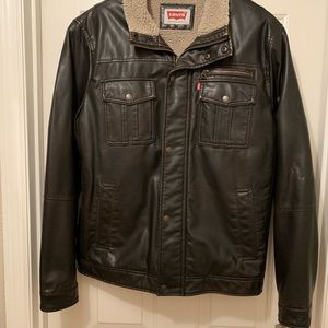 Levi’s Jacket Large Leather like material